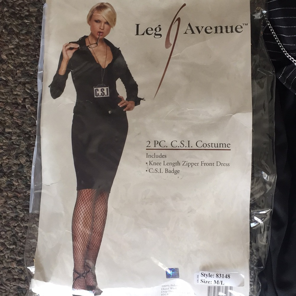 police CSI  costume